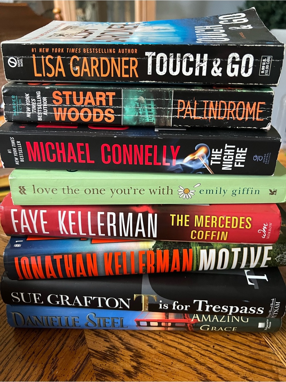 Bundle of Paperback and Hardcover Novels by Popular Authors